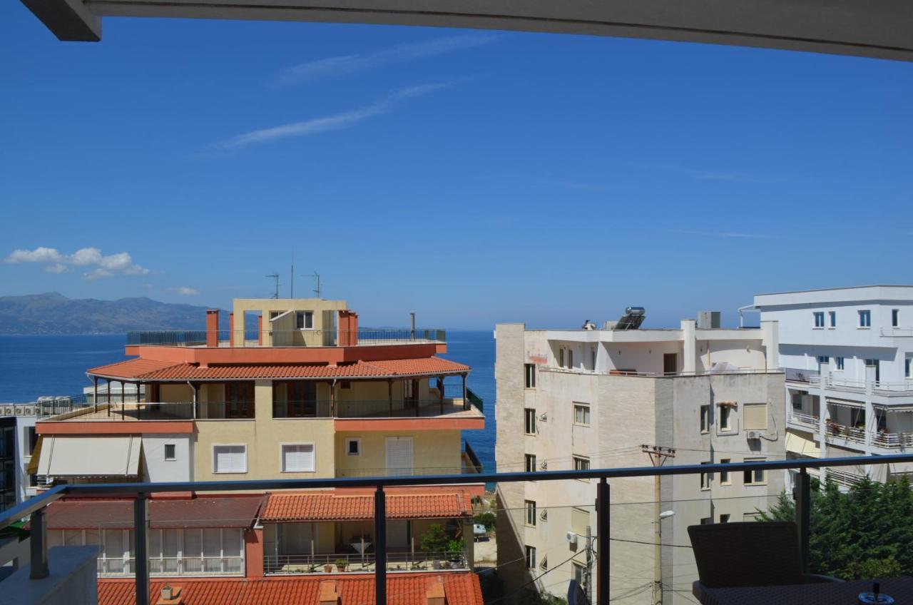 Akil Apartments Sarandë Exteriör bild